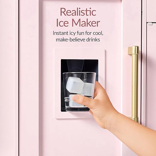 Miniatura 8 de Best Choice Products Cocina de juego de simulación para niños, juego interactivo de madera para niños pequeños con isla, máquina de expreso, 17