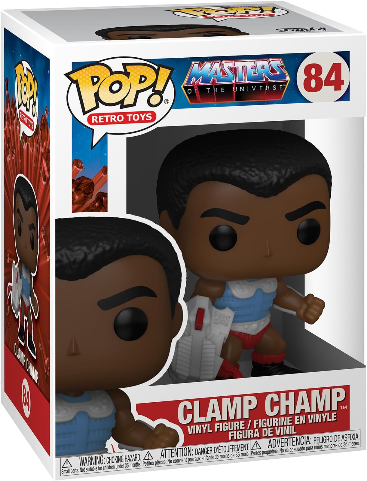 Pop Pop Retro Toys: Master's of The Universe - Clamp Champ - Masters of The Universe - Collectable Vinyl Figure - Gift Idea - Official Merchandise - Toys for Kids & Adults - Superheroes Fans