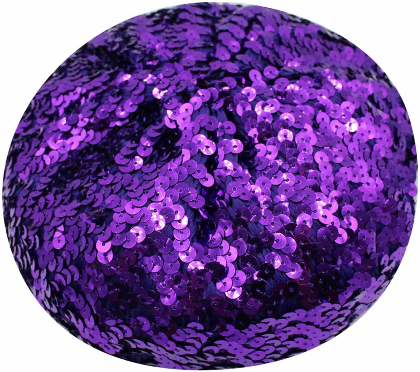 ZGMYC Shiny Sequin Beret Hat for Women Glitter Beanie Hats Party Costume Headwear Carnival Accessories - Image 6