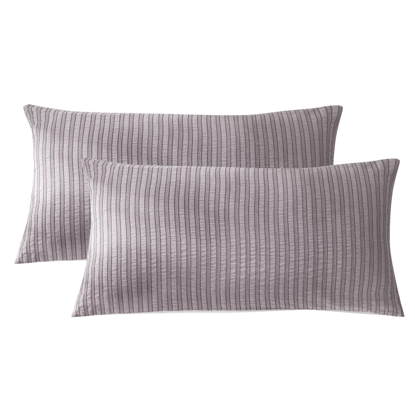 SOULFUL Gestreift Jacquard Gewaschene Baumwolle Bettwäsche Set
