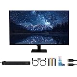 Samsung ViewFinity S70D 32" 4K HDR Monitor Bundle Including: Surge Protector, 2X HDMI Cable, DisplayPort Cable, TV Cleaning Kit, Cable Ties