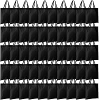 Vista 1 de Woanger 100 bolsas a granel de 15 x 16 pulgadas, bolsas de lona reutilizables de tela con asas