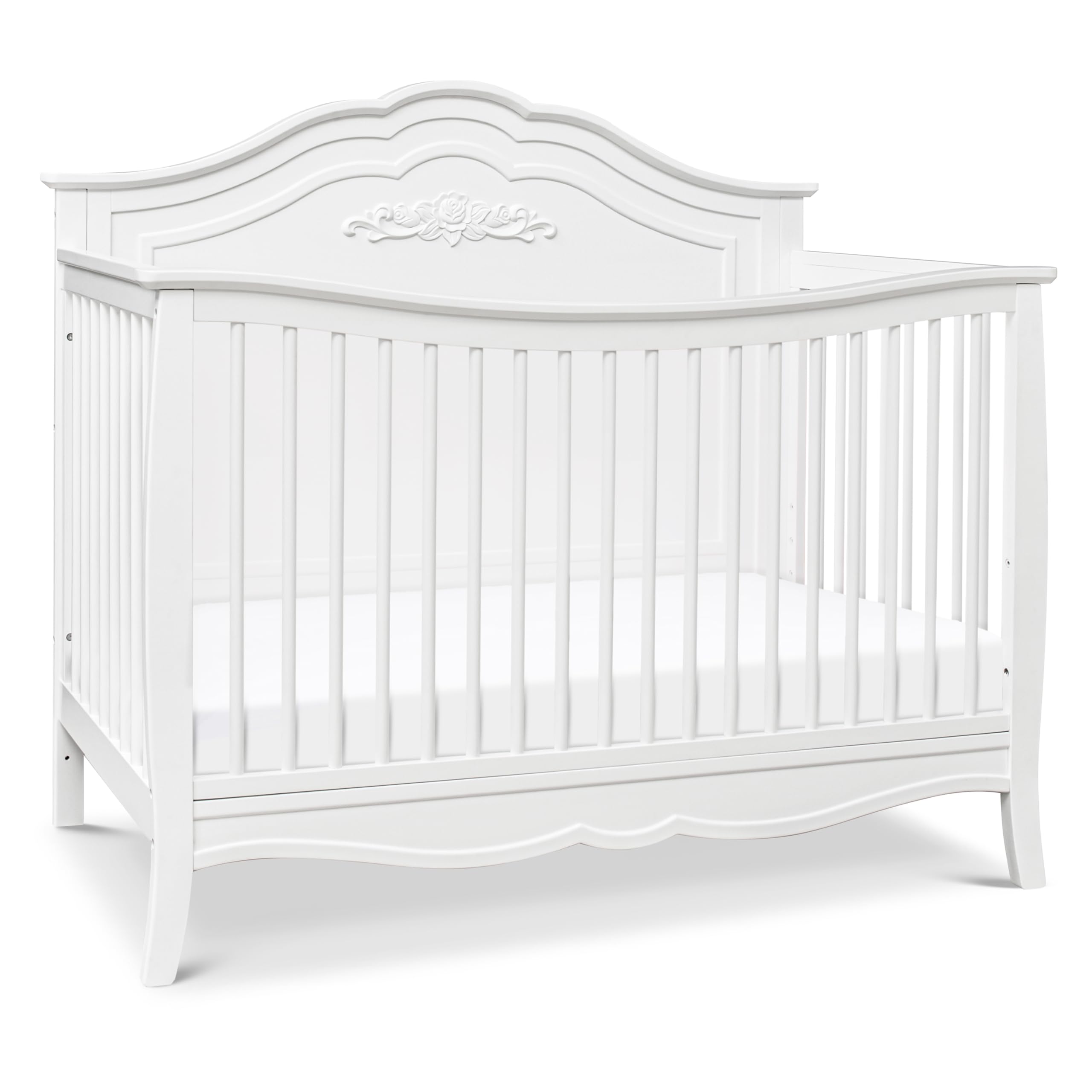 Fiona 4-in-1 Convertible Crib in White, Greenguard Gold Certified
