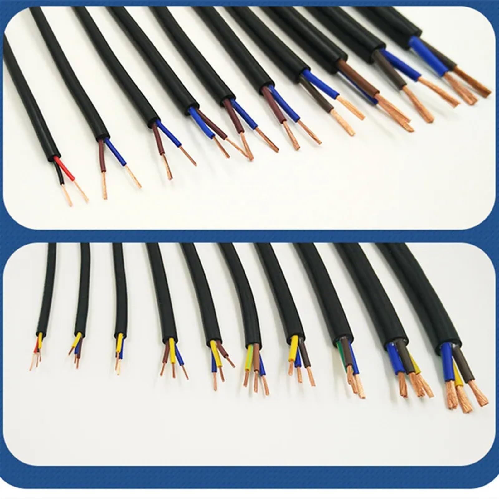 Kabel sygnałowy RVV z cynowaną miedzią PCV