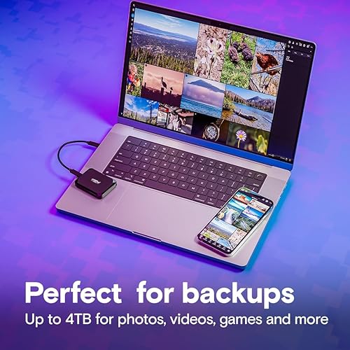 Miniatura 5 de Crucial X9 SSD portátil de 4 TB - Hasta 1050 MBs de lectura - PC y Mac, ligero y pequeño con oferta Mylio Photos+ de 3 meses - Unidad de estado