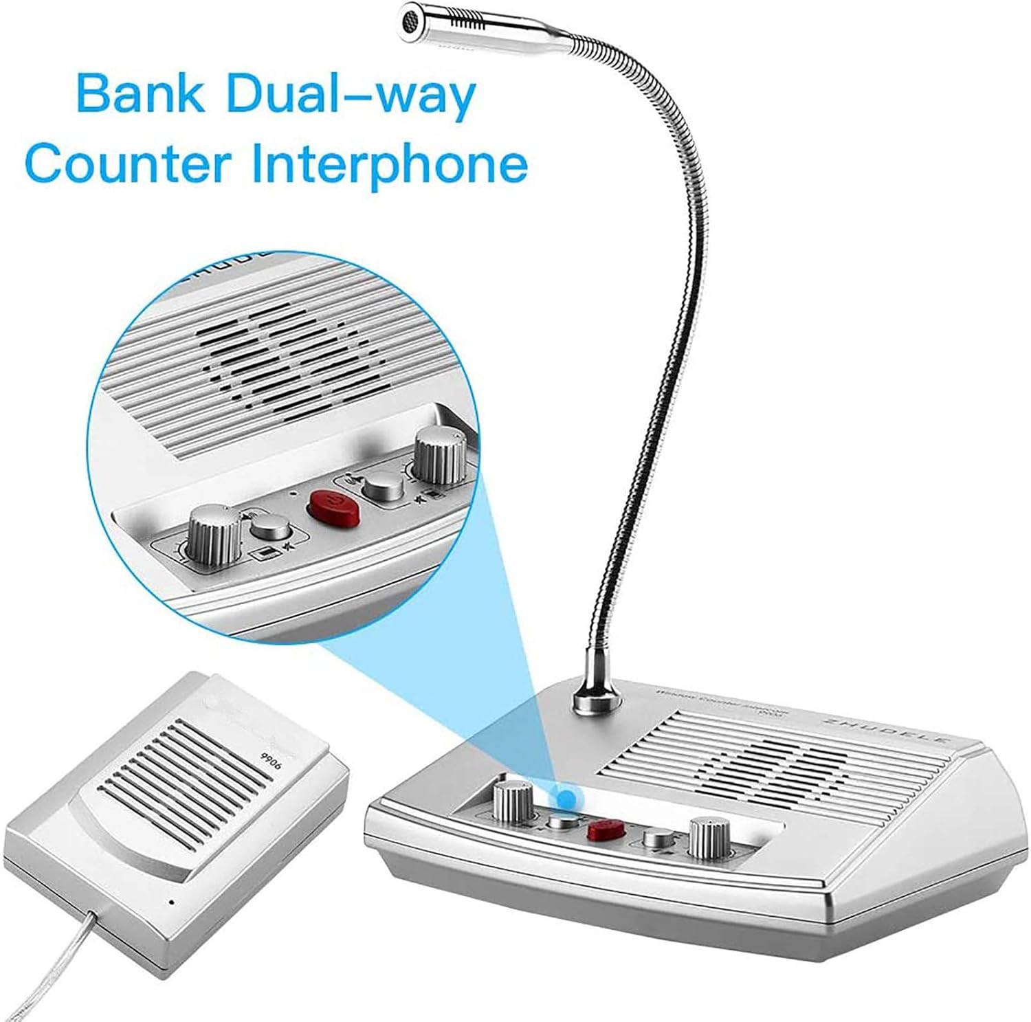 50% оƒƒ Dіѕсоunt Windows Counter Intercom Interphone,eoqo Dual Ways Noise Reduction Microphone Intercom System for Bank,Office,Business,Hotel Uр Tо 40% оƒƒ Windows Counter Intercom Interphone,eoqo Dual Ways Noise Reduction Microphone Intercom System for Bank,Office,Business,Hotel