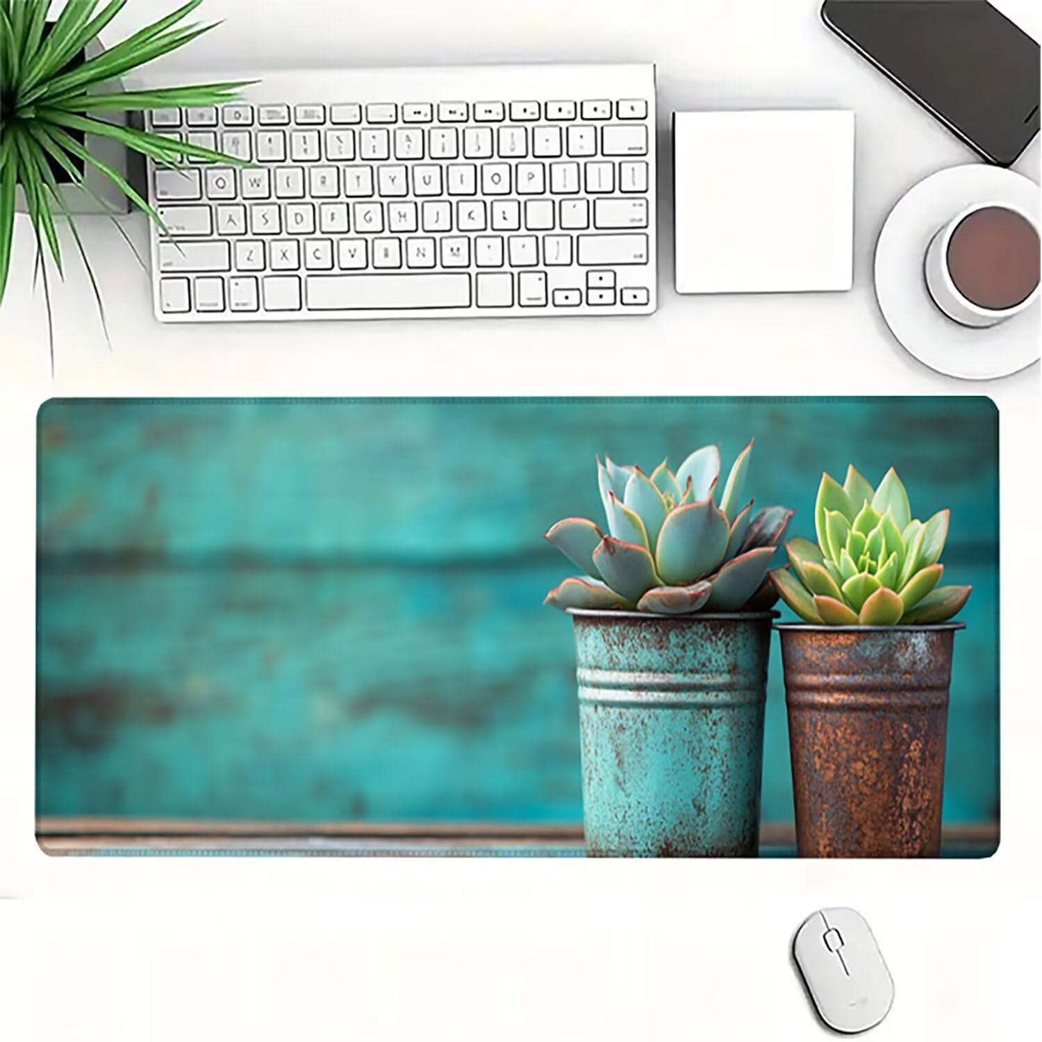 Podkładka pod mysz Lejnlnng XXL - 160x80cm - fabryczna duża podkładka pod mysz dla graczy, krajobraz XL antypoślizgowa gumowa mata na biurko, wodoodporna podkładka pod mysz o wysokiej precyzji i