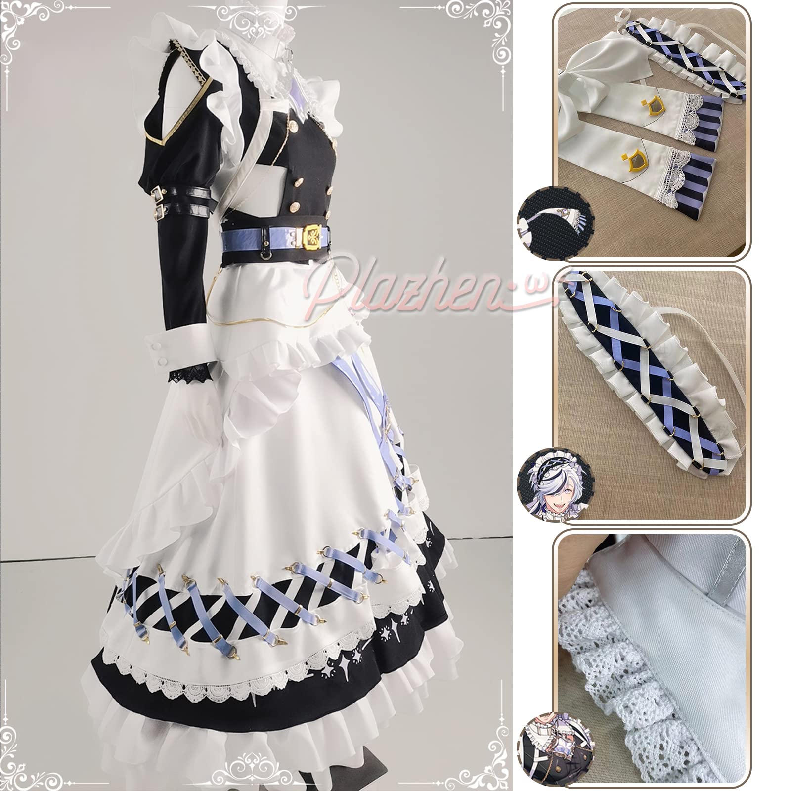 カーニバル コスプレ セット ブレイド メイド服 Amazon | Plazhen NU: カーニバル 守護メイド ブレイド コスプレ