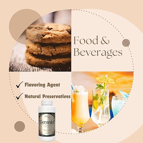 Miniatura 4 de Geraniol Compuesto aromático de alta pureza 1.0 fl oz (1fl oz)