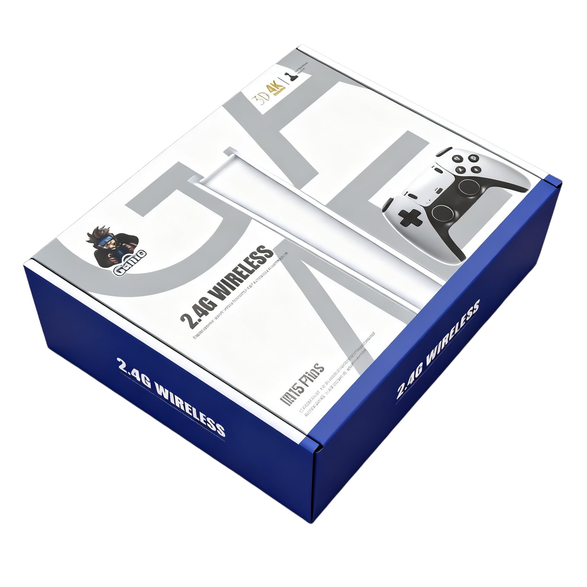 rexoplay - l'expérience rétro Gaming Ultime Console de Jeux rétro, avec HDMI 4K, 23 émulateurs intégrés, Plus de 40000 Jeux - Plug & Play avec manettes sans Fil Dual 2.4G