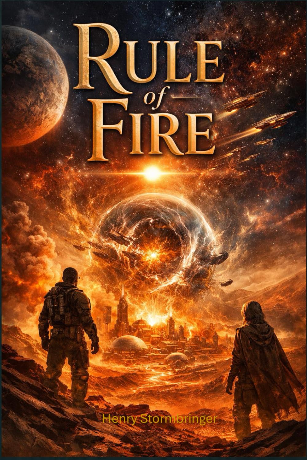 The Rule of Fire (Heirs of Mars Trilogy)