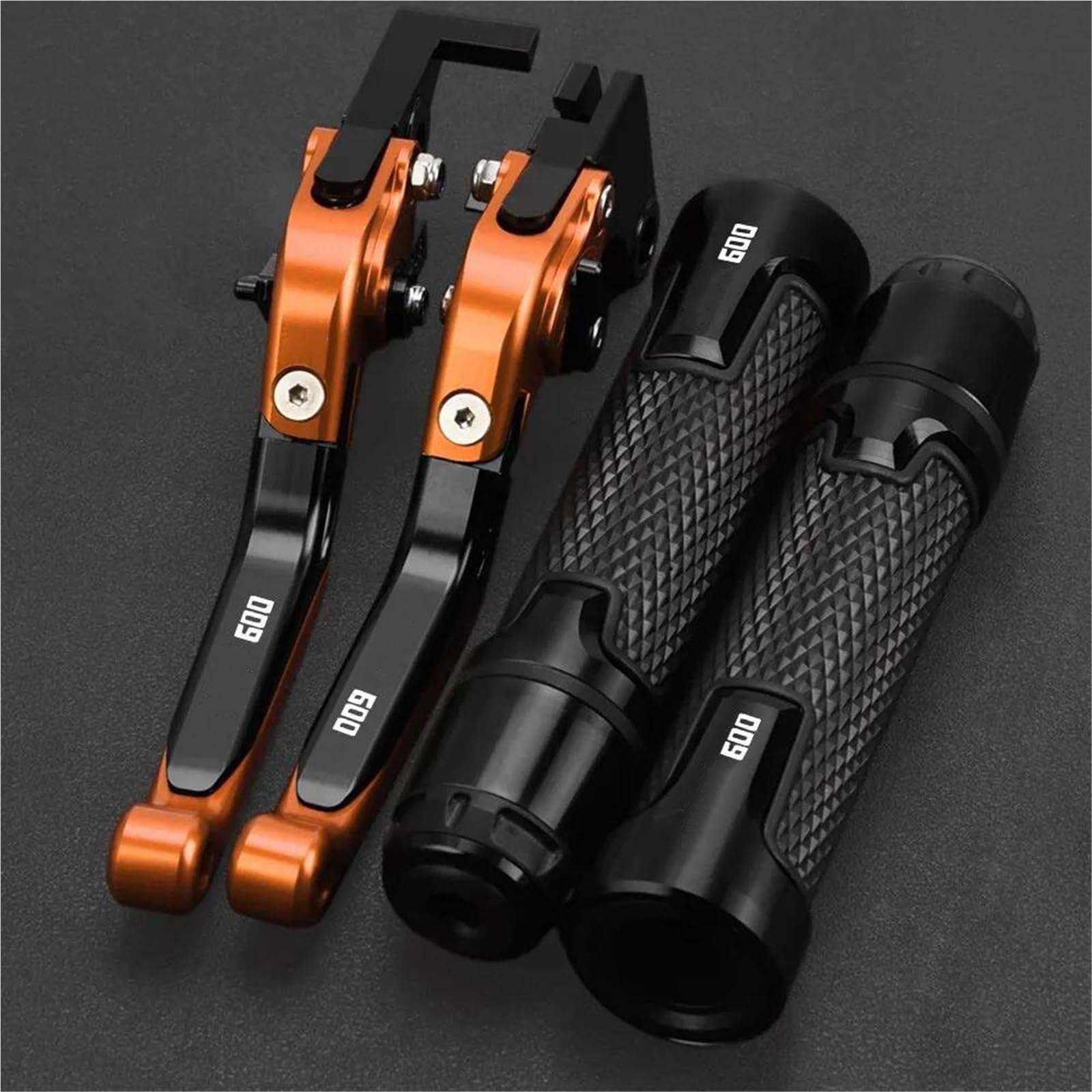 GQUIKGW Replace Motorcycle Adjustable Brake Clutch Lever Motorbike Handle for CBR600F2F3F4F4i 1991-2007 CBR600F2 CBR600F3 CBR600F4 CBR600F4i(Orange)