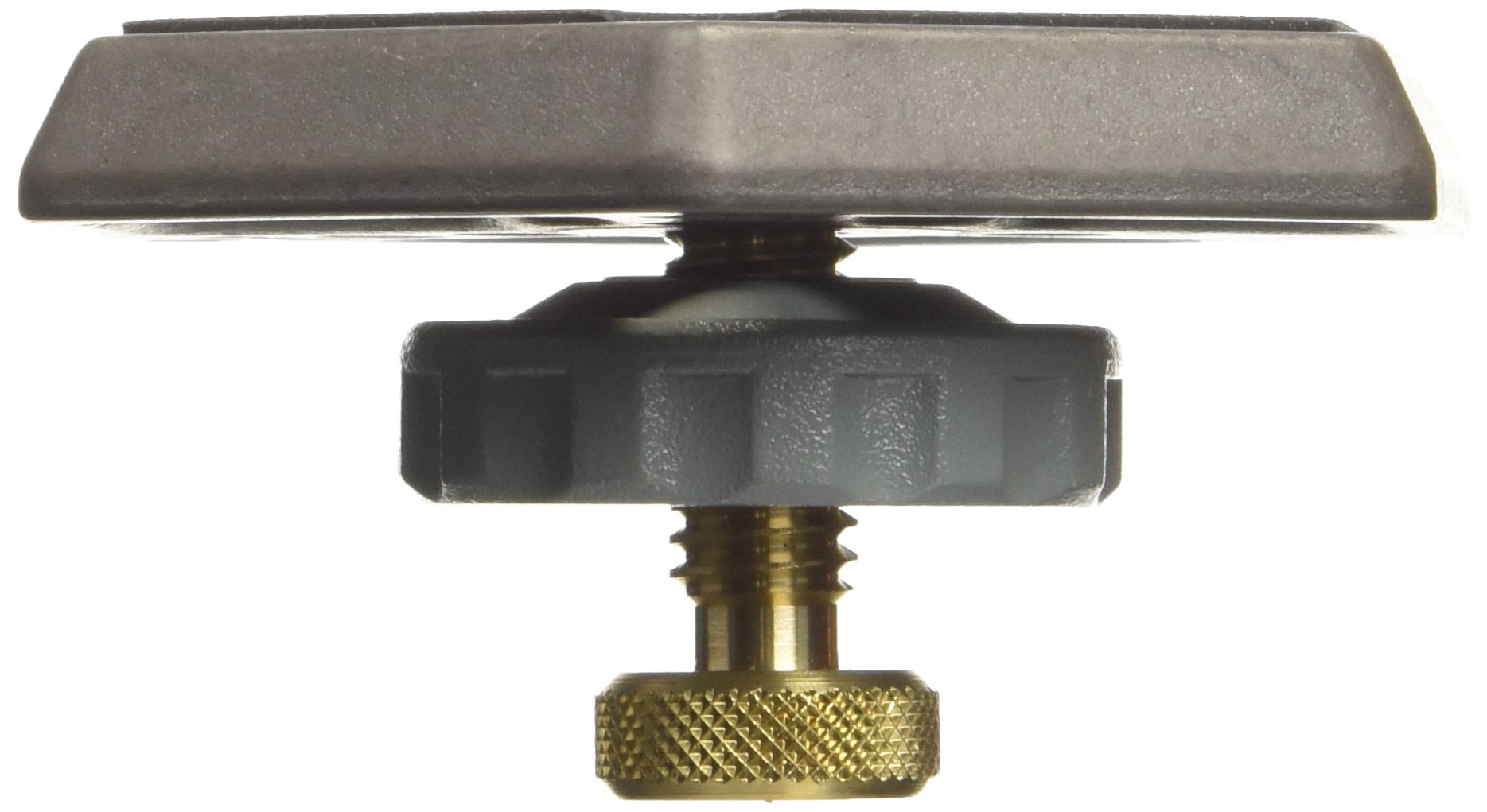 Manfrotto 030ARCH-14 – Piastra Esagonale Per Teste Manfrotto – Alluminio, Attacco 1/4", Allineamento A 90°, Peso 110g
