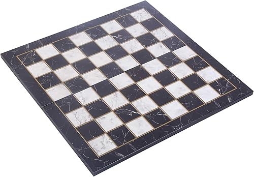 Miniatura 3 de Juego de ajedrez Staunton de boj para adultos, piezas hechas a mano y diseño de mármol, tablero de ajedrez de madera, tamaño King de 3.5 pulgadas