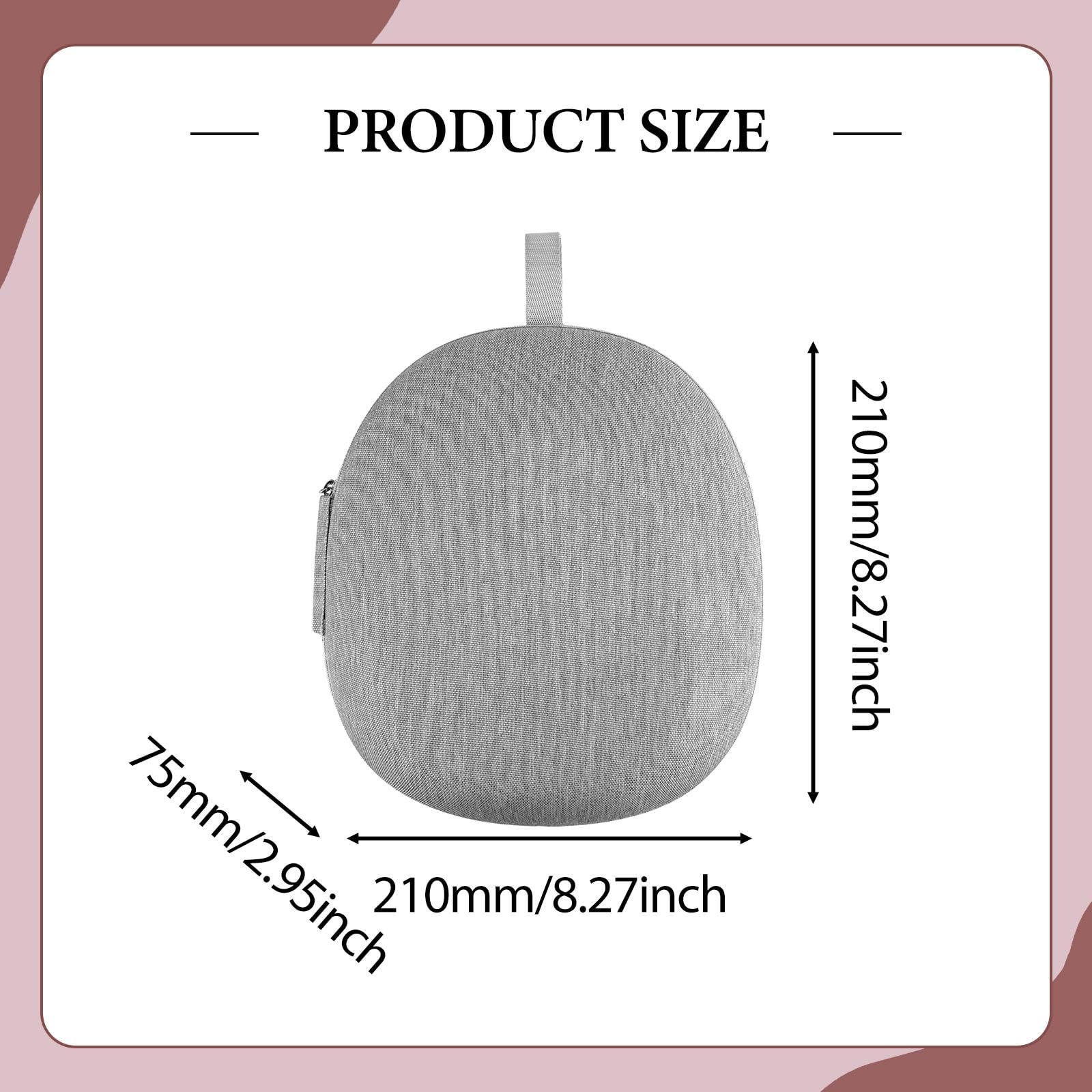 Estuche para Auriculares, Bolsa de Viaje portátil, Regalo de cumpleaños, práctico Estuche Protector para Auriculares para WH-1000XM6, Gris