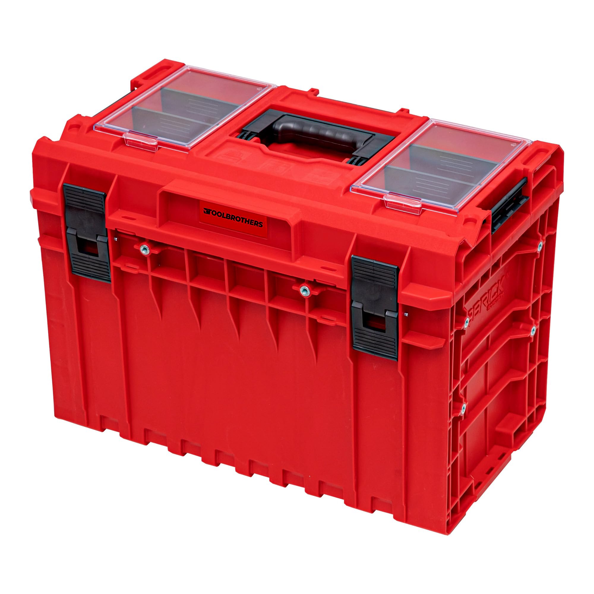 Toolbrothers RHINO ONE 450 2.0 PROFI RED ULTRA HD Custom walizka narzędziowa organizer modułowy 585 x 385 x 420 mm 52 l można układać w stos IP66
