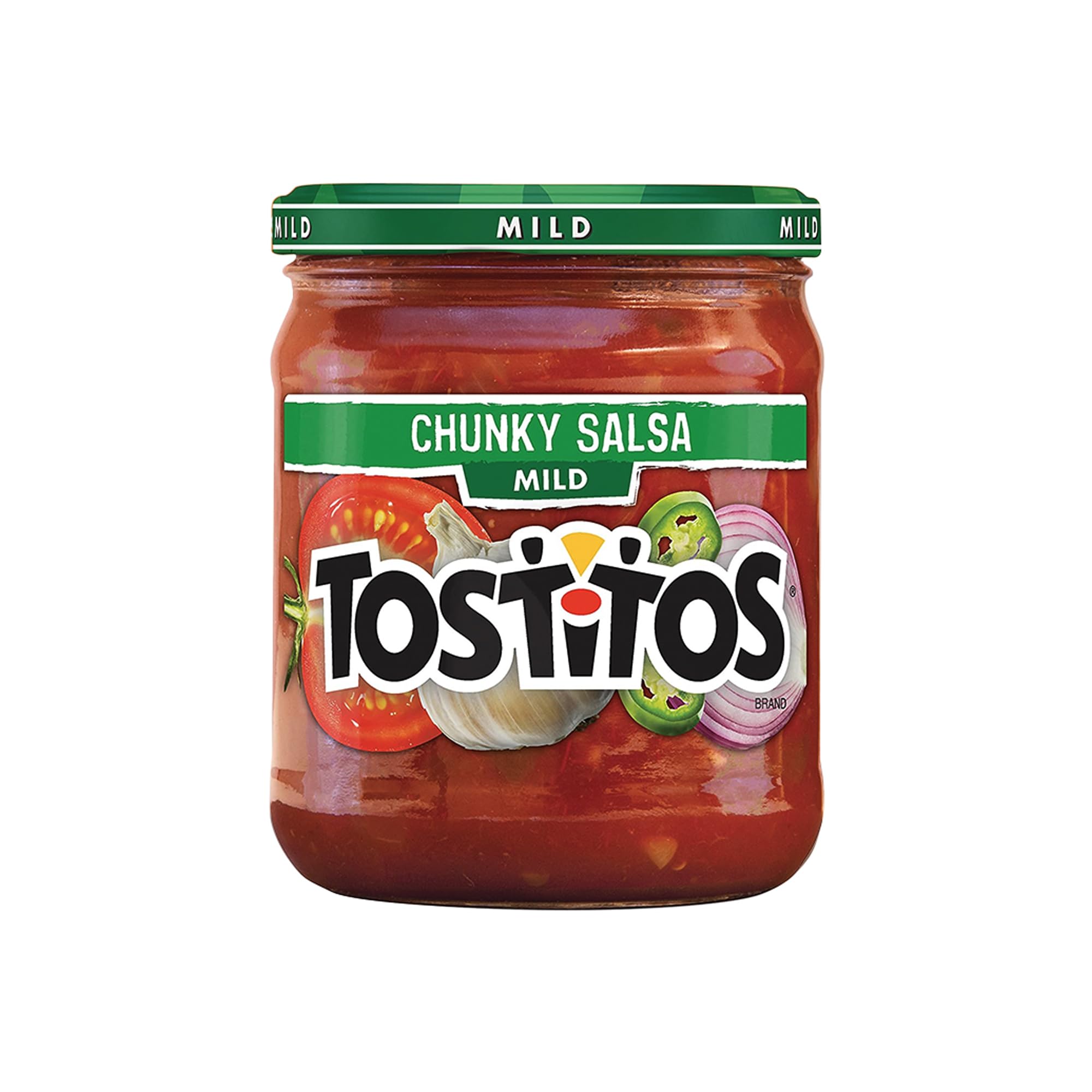 Tostitos, Salsa gruesa suave, tarro de vidrio de 15.5 onzas (paquete de 4)
