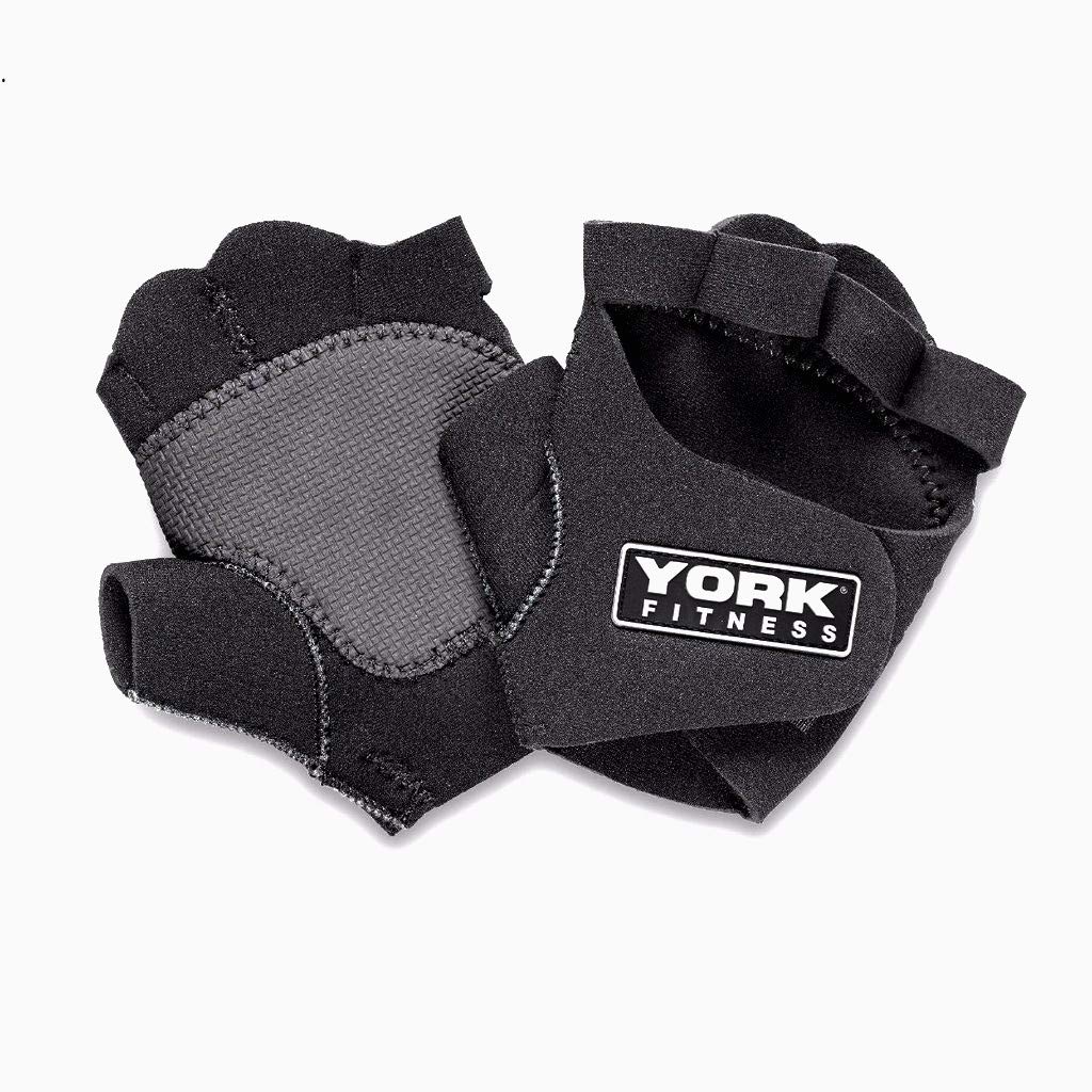 York Fitness Neoprene Training Gloves - Black, X-Large