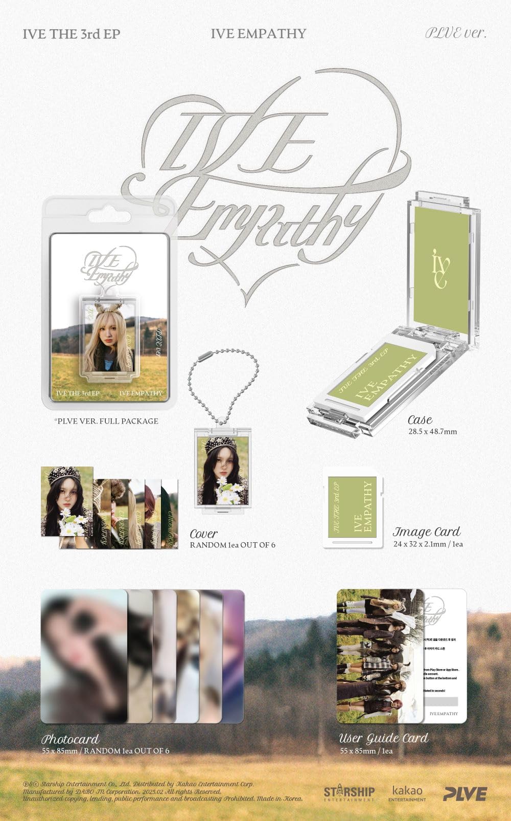 Amazon.com: IVE [IVE EMPATHY] THE 3rd EP Standard version (PLVE