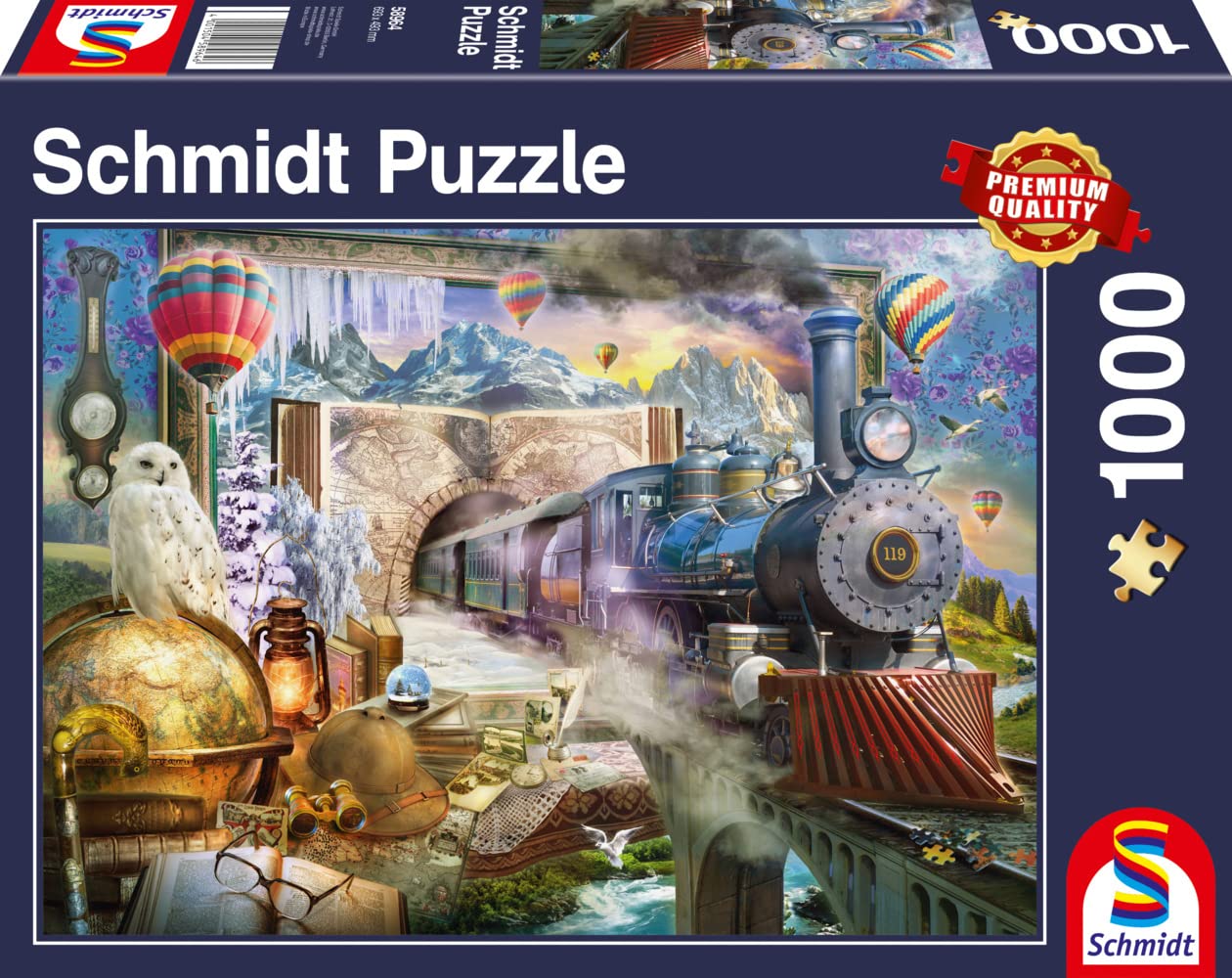 Schmidt Spiele Himmelsflüstern 1000-Piece Jigsaw Puzzle - Premium Quality