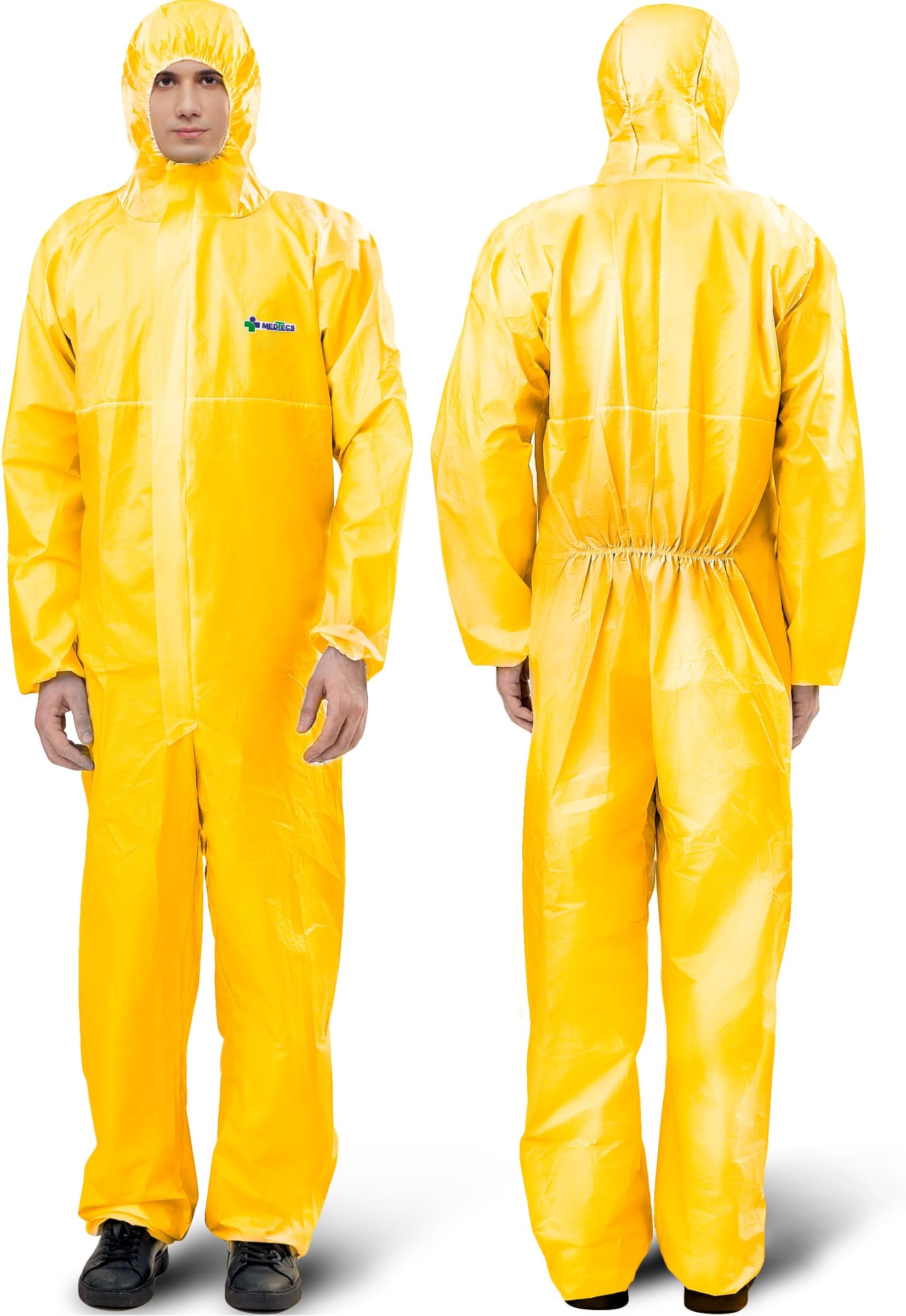 Medtecs Unisex Adult Il-3060yehtp Protective work and laboratory coverall (pack of 1)