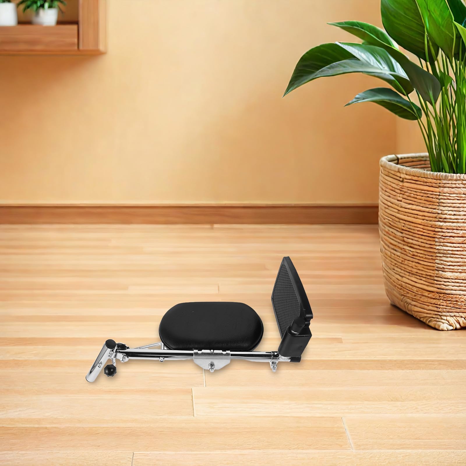 MAGICLULU Reposapiés Extraíble para Silla de Ruedas, Reposapiés de Acero Inoxidable, Negro, Soporte de Piernas Mejorado, Repuesto Rápido, para Silla de Ruedas, Hogar y Exteriores, Mayores