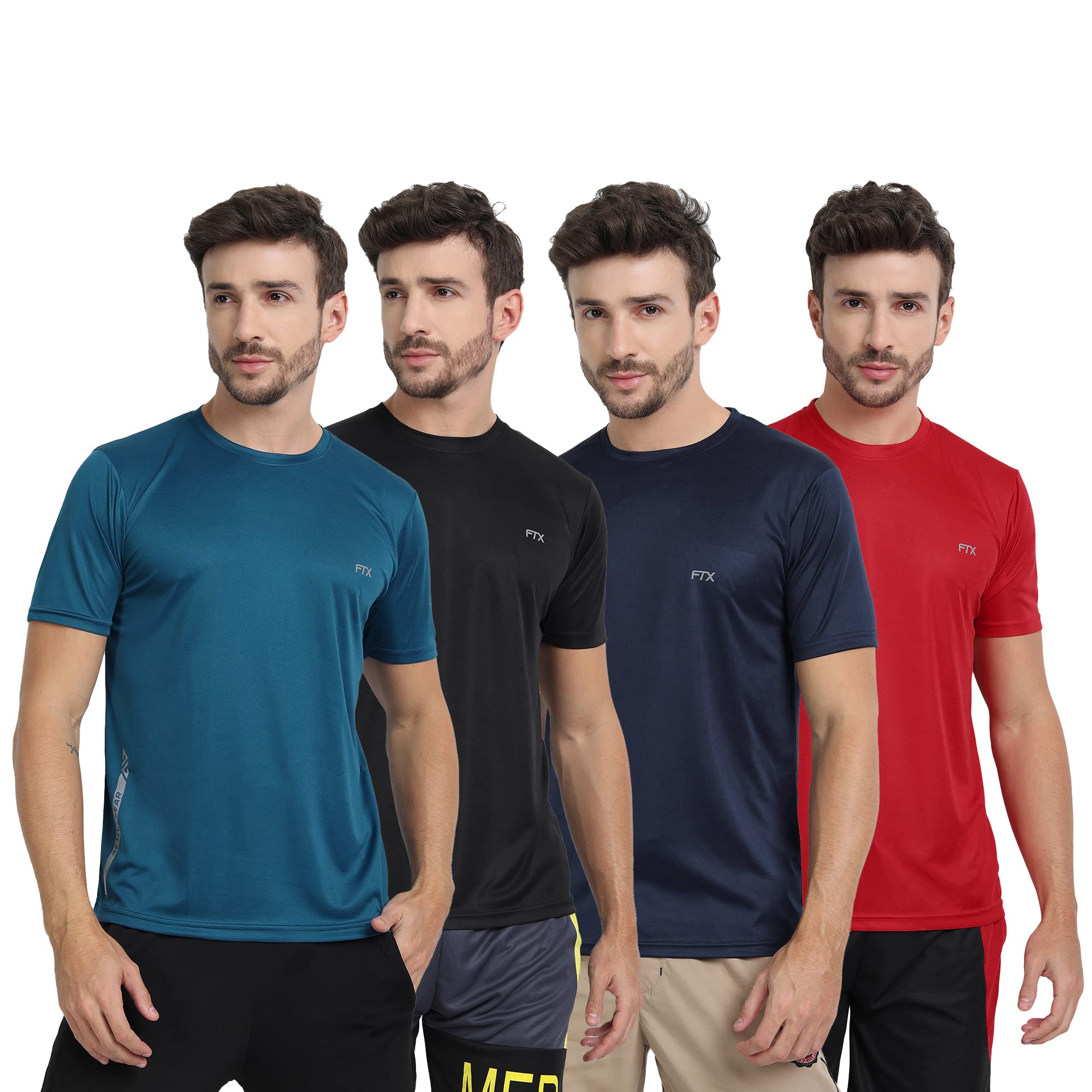 FTXMen's Solid Regular Fit T-Shirt