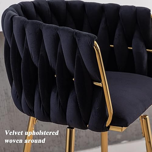 Miniatura 8 de DUOMAY Juego de 2 taburetes de bar giratorios modernos, taburetes de bar de altura de mostrador de 26 pulgadas, silla de bar de isla de cocina de