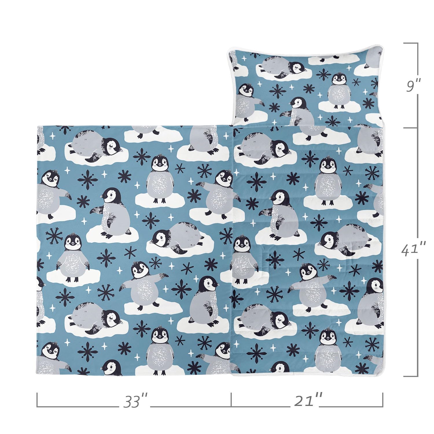 HOSIMA Nap Mat -Peguin Sleeping Bag with Removable Pillow - Image 2