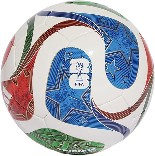 adidas World Cup 2026 Pro Sala - Pelota de fútbol sala de la FIFA Quality Pro, cosido a mano, bajo rebote, vejiga de látex, pelota de fútbol interior
