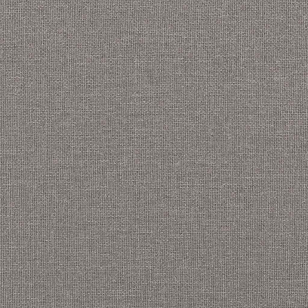 Sgabello con gambe in legno, tessuto tortora, 52 x 52 x 42 cm, imbottito, pieghevole e salvaspazio, versatile per soggiorno, ufficio, giardino, campeggio, uso interno ed esterno