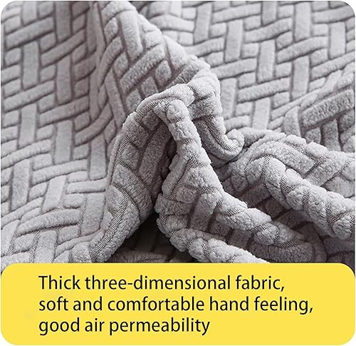 Miniatura 3 de Funda elástica para sillón, funda de sillón gruesa y elástica de tela jacquard, protector de muebles de color sólido, funda de sofá para niños,