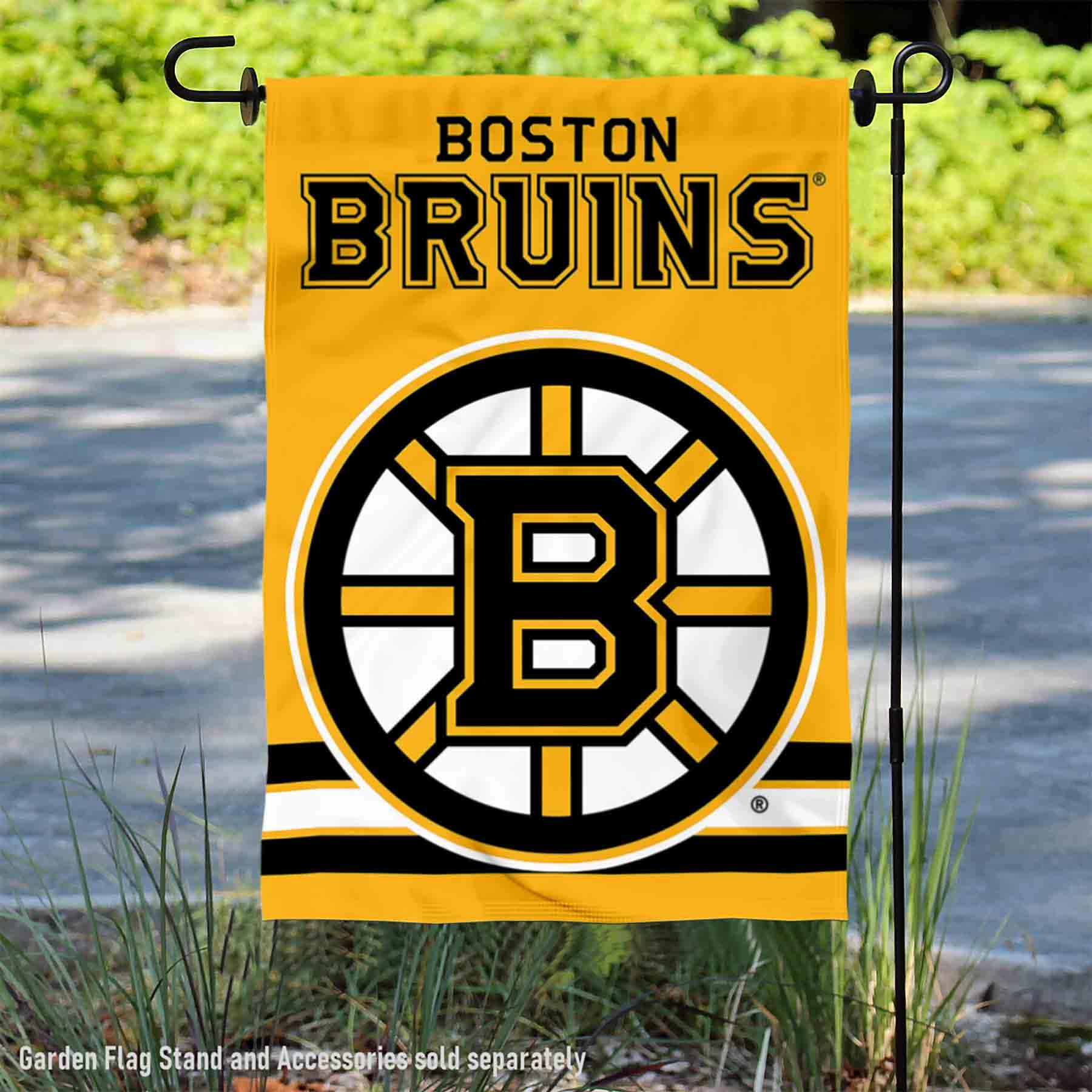 WinCraft Boston Bruins Gold Double Sided Garden Banner Flag