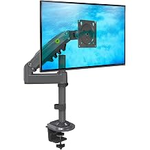Gas Spring Table Mount for 17-30 Inch LCD Screens with VESA Max 100 x 100 mm up to 9 kg
