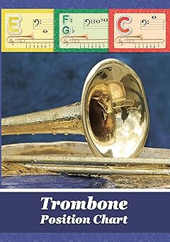 Trombone Position Chart: Trombone Fingering Chart (Brass Fingering Charts) - Kindle edition by ...