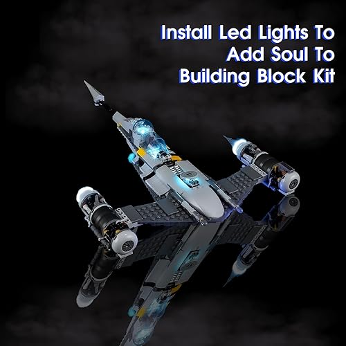 Miniatura 9 de Vaodest Luz LED para Lego 75330 Star Wars Dagobah Jedi juego de diorama de entrenamiento de Dagobah Jedi diseño y configuración compatible con 75330