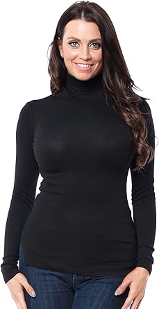 Fitted turtle neck tops Clearance