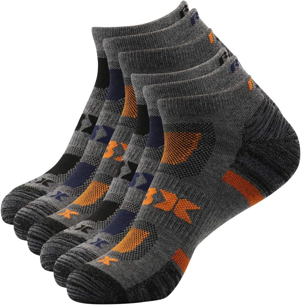 RBX Active Men's Basics Athletic Performance Cushioned XDri Quick Dry