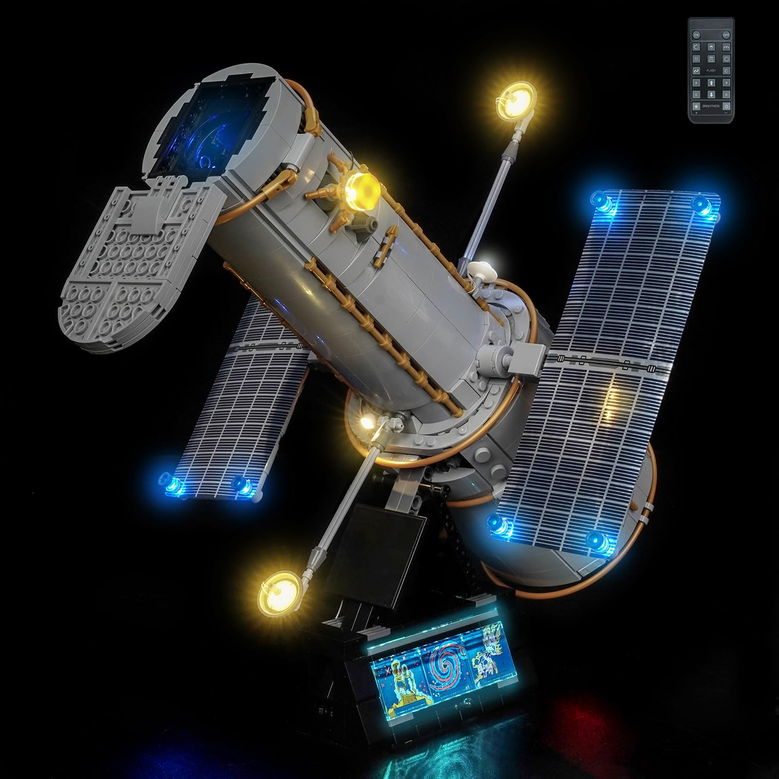 LocoLee RC LED Light Set Compatible with LEGO 11382 Hubble Space Telescope