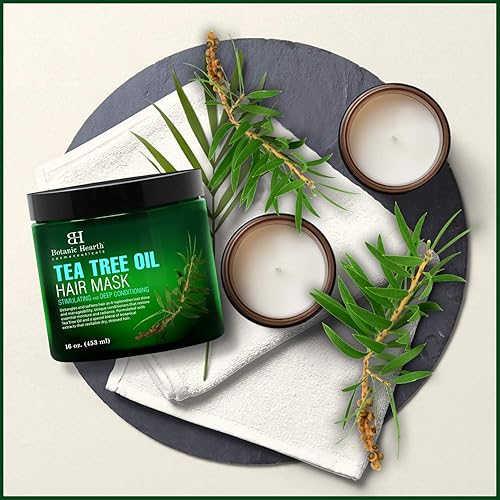 Miniatura 4 de Botanic Hearth Máscara para el cabello y acondicionador profundo hidrata y protege el cabello y el cuero cabelludo con proteína de soja vitamina E