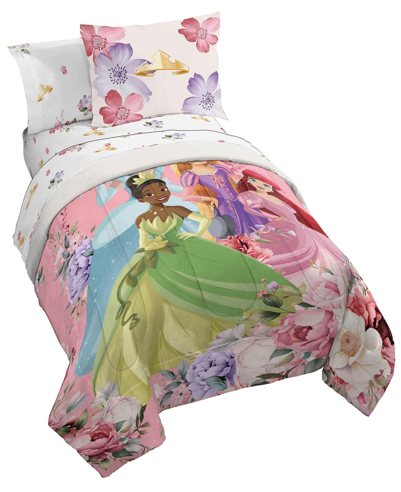 Amazon.com: Jay Franco Disney Princess Full Size Comforter Set - 7 ...