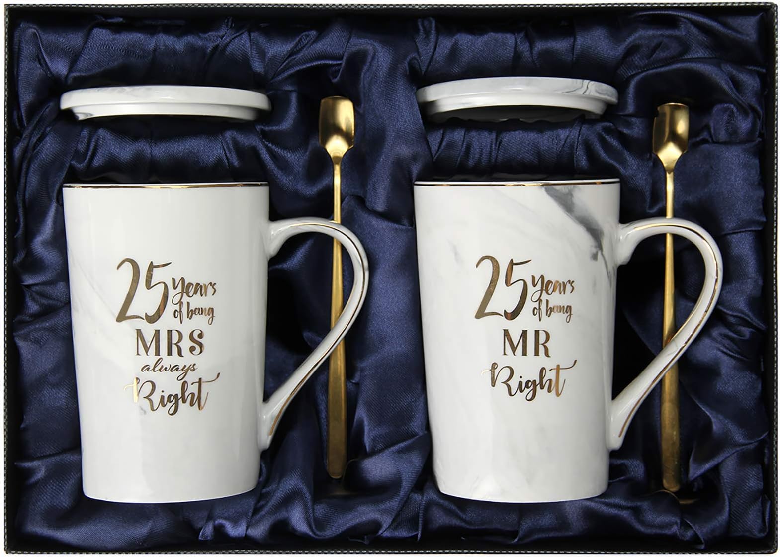 FORTIVO 25th Anniversary Wedding Gifts, Wedding Gifts Anniversary for Couple, Couple Gifts, Gifts for Anniversary Couple, 25th Wedding Anniversary Decorations, Anniversary 25th Gifts for Parents