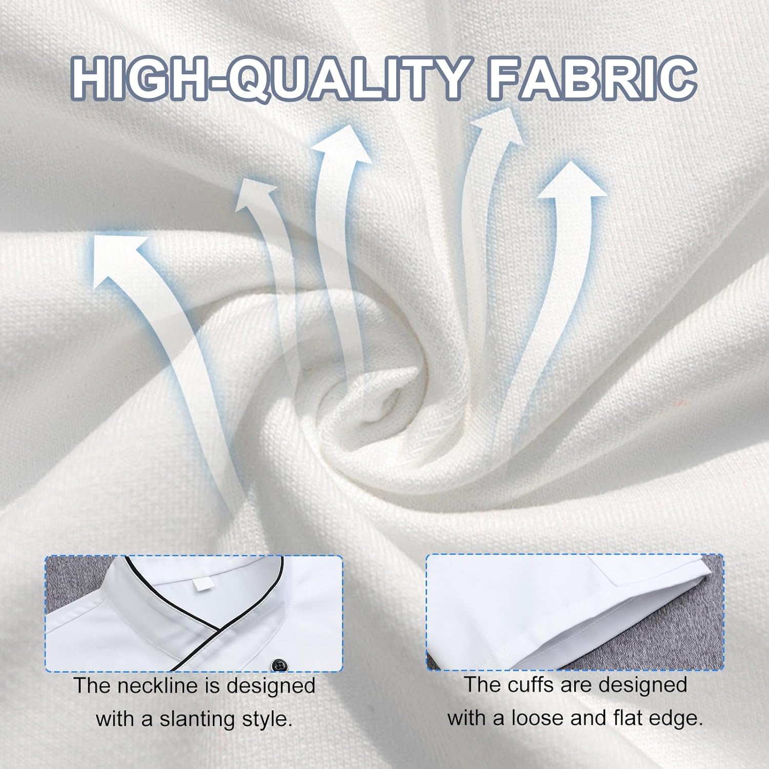 Custom Chef Coat Men Women,Personalized Chef Jacket With Embroidered Name Text,Custom Your Own Chef Work Jacket Shirt Uniform - Image 4