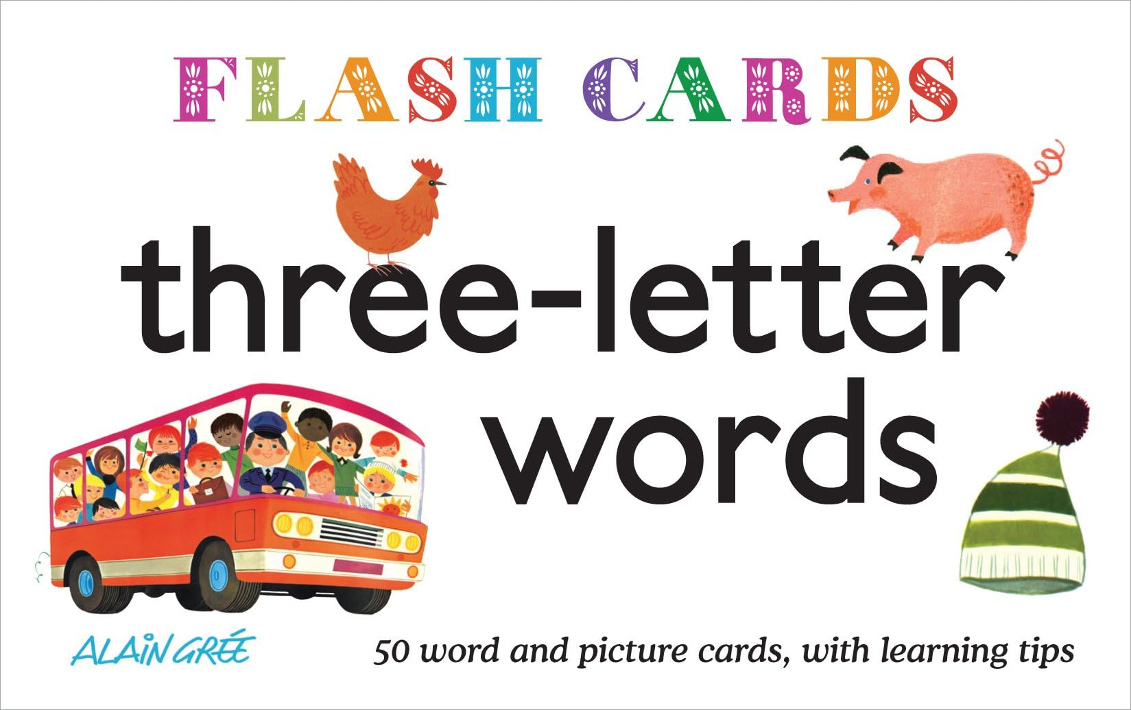 Three-Letter Words (Flash Cards)