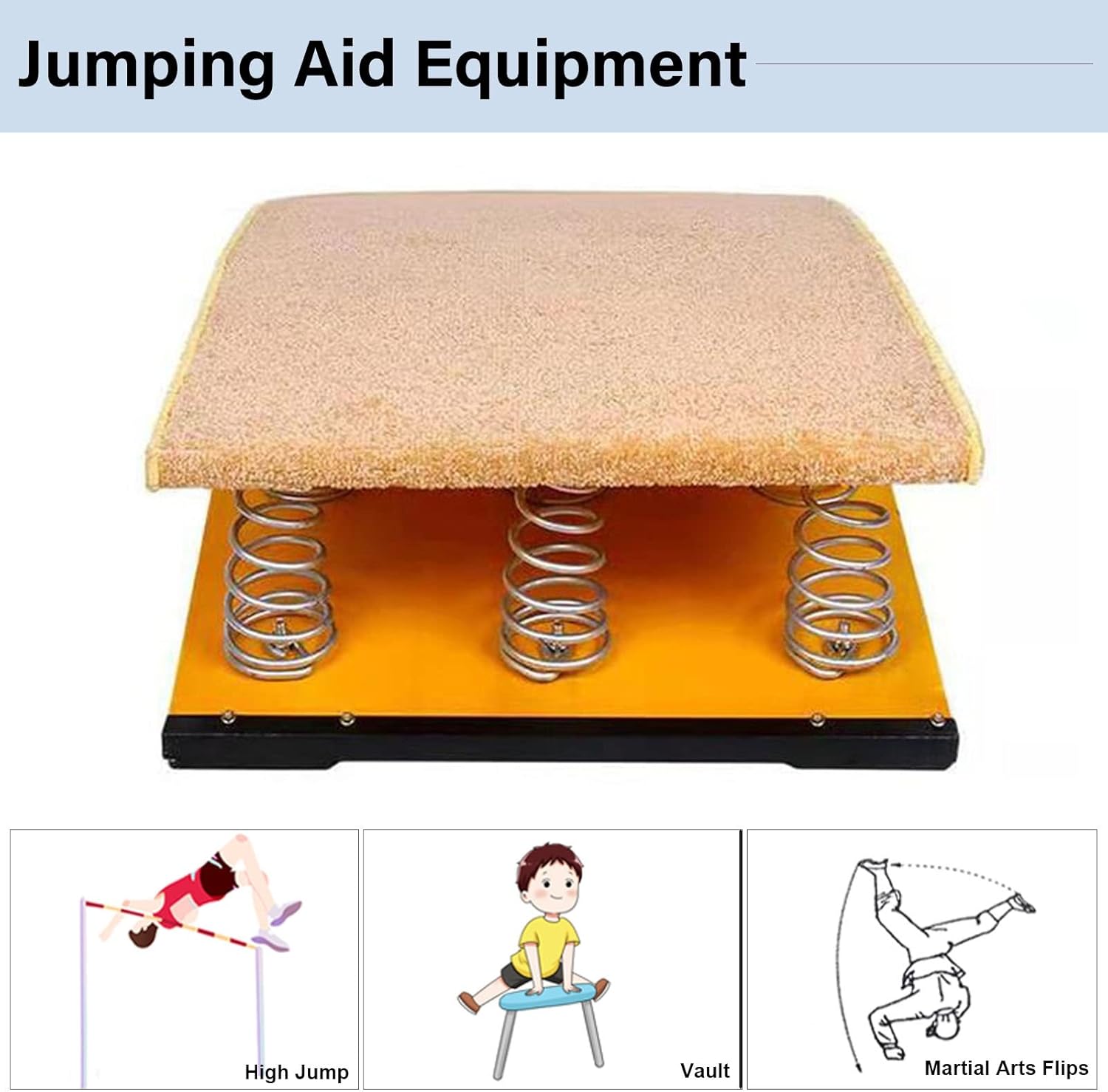 大人も子供も楽しめれる【ジャンピングボール】が新登場！ | 株式会社FATEのプレスリリース 大人とティーンエイジャー用スプリングボード  リアフリップハイジャンプ カンフー用 遊び場体操用弾性ボード ジャンピング補助器具 (色