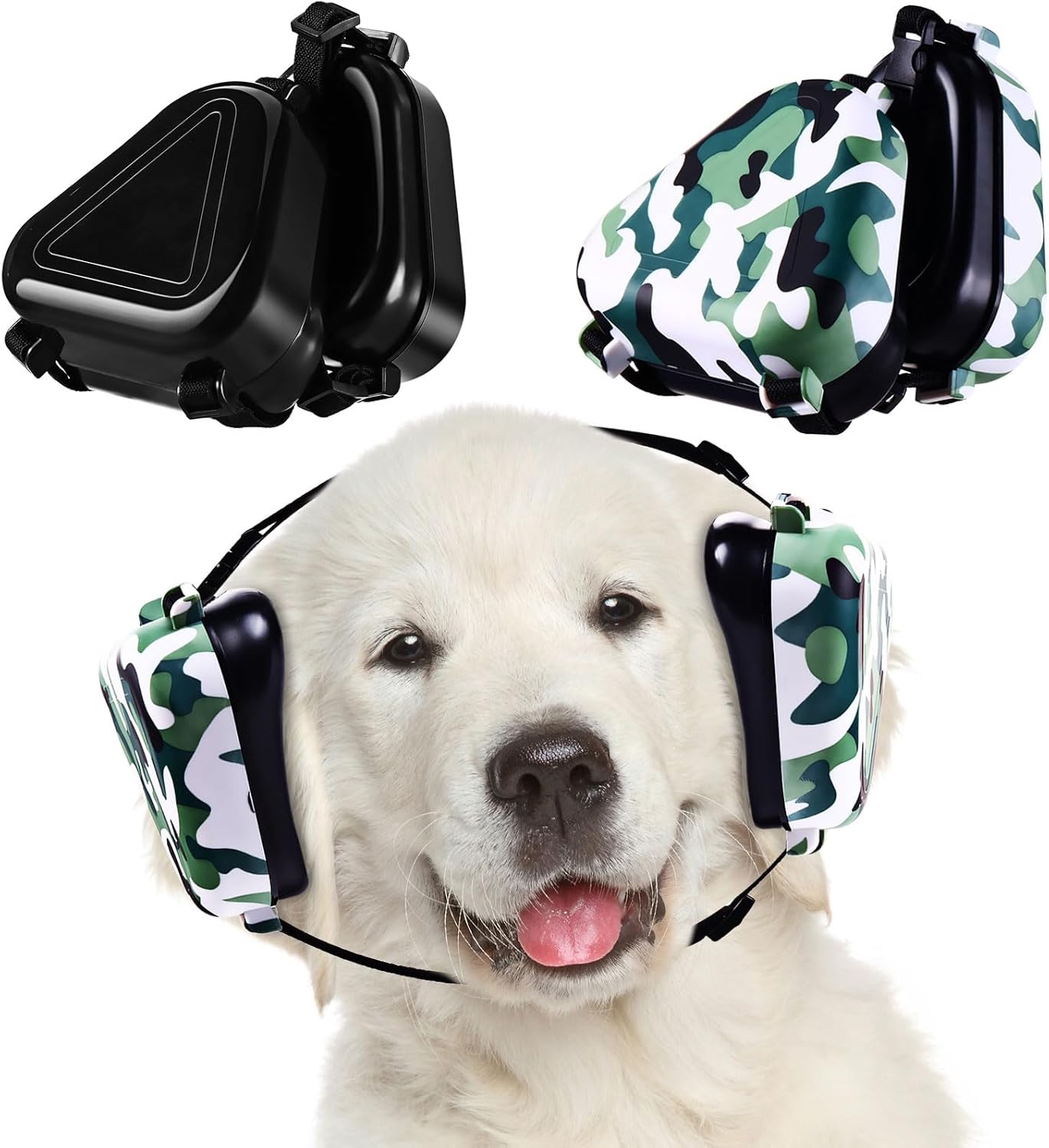 Abbylike 2 Pieces Dog Ear Muffs for Noise Protection 25dB