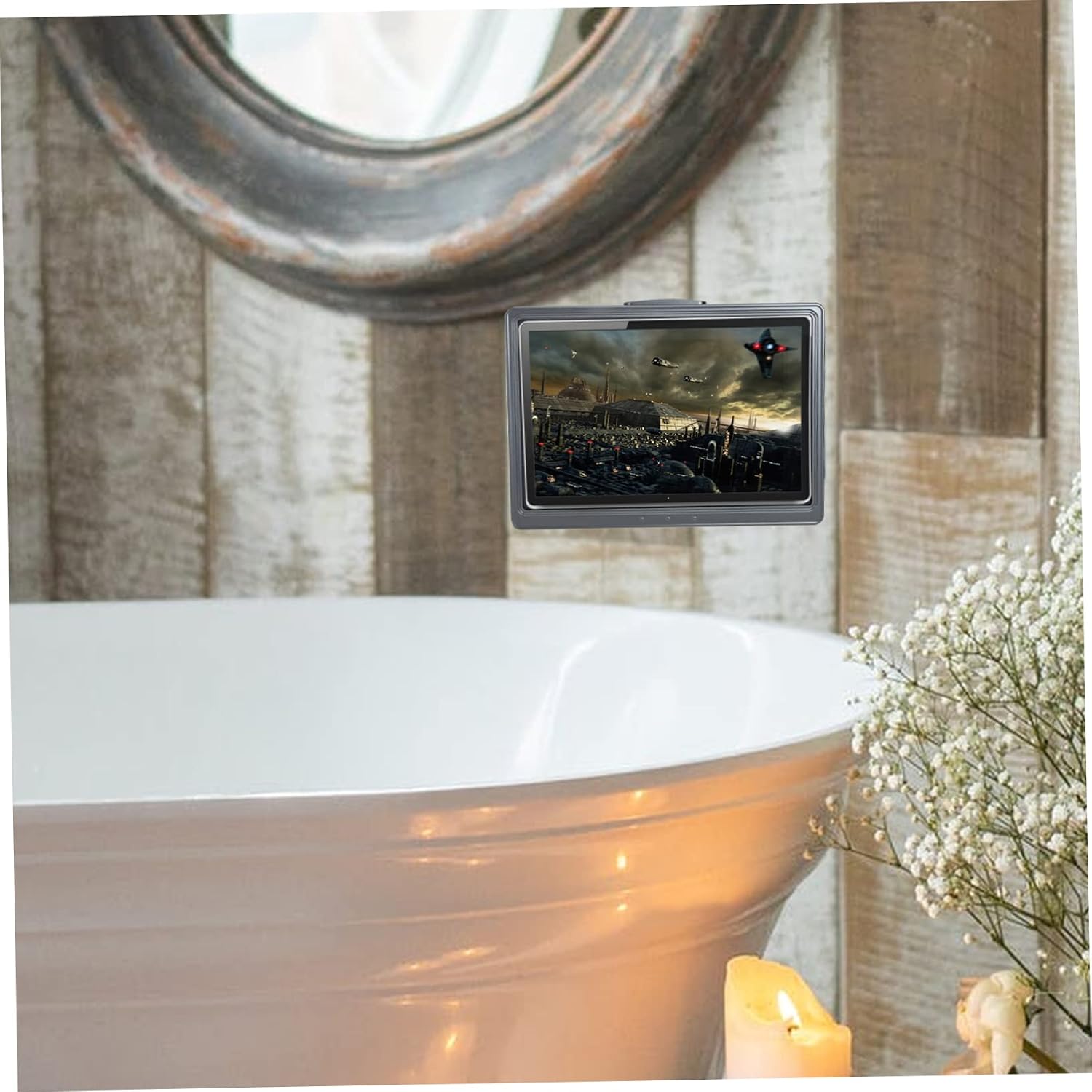 ARTIBETTER Waterproof Phone Box Shower Holder for Bath, Wall Mounted image 4