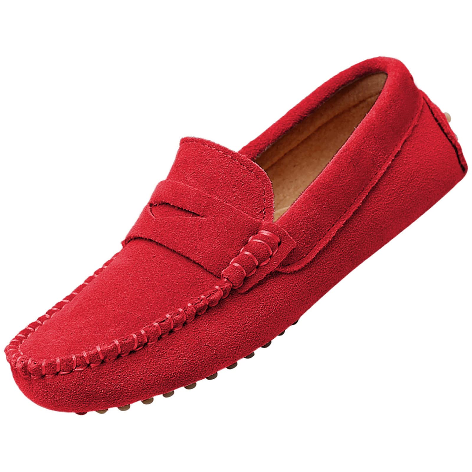 rismartBoys Girls Slip on Loafers Casual Flat Kids Moccasin Slippers