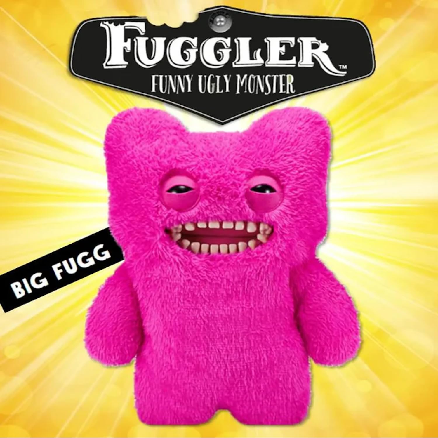 ZURU Fugglers Bigg Fuggs - Big Funny Ugly Monster Plush - 17