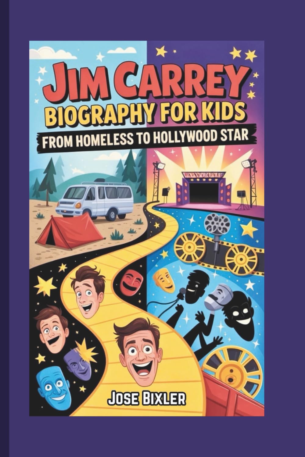 JIM CARREY BIOGRAPHY FOR KIDS: From Homeless To Hollywood Star